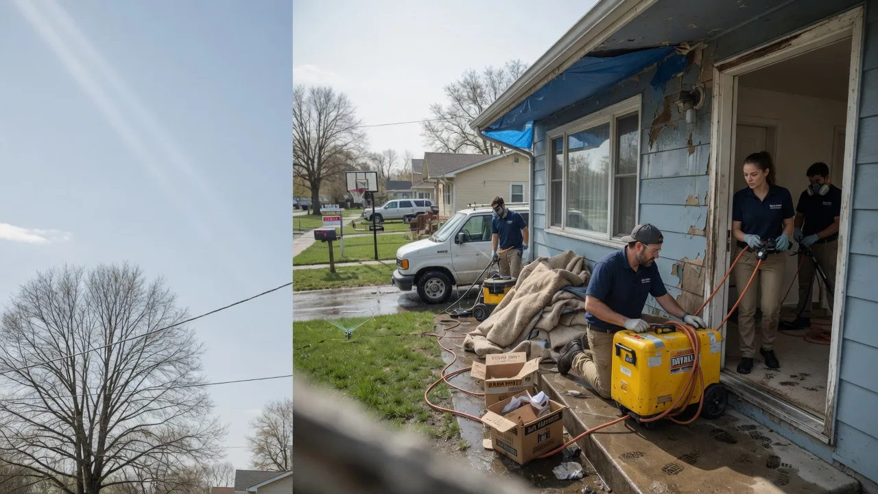 Basement Flood Cleanup in Elverson, PA near me